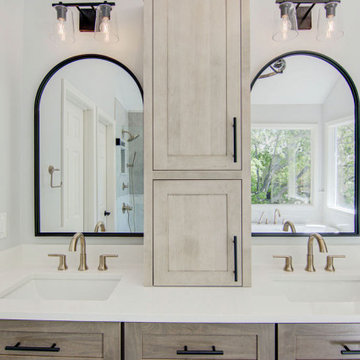 Classic & Clean Primary Bath Remodel Overland Park, KS