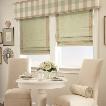 Draperies, Fabric Shades, Valances, Bedding & More