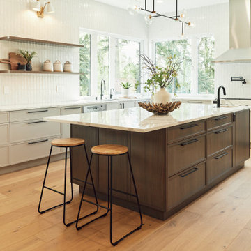Bellevue Custom Home Kitchen