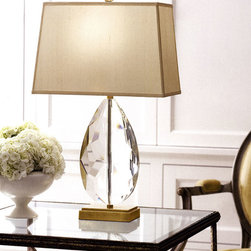 solid crystal table lamp - Table Lamps
