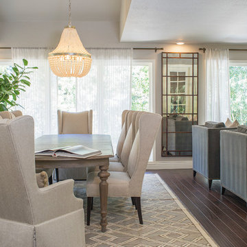 Sophisticated Neutral Sunroom