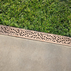 NDS Mini Channel Botanical Decorative Grates - Outdoor Products