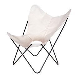 Large Sling Chair - Natural - Outdoor Lounge Chairs