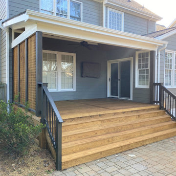 Danbury - Cary NC Covered Porch