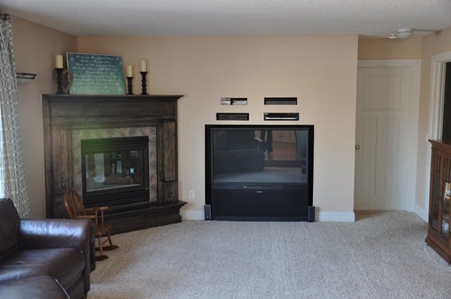 I Have A Hole In My Wall Corner Fireplace And Tv Design Dilemma