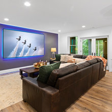 Build House Basement Family Room/Bar/movie Room