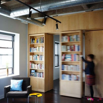 Operable Shelf Wall - Vic Loft