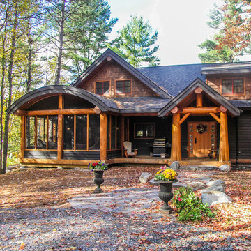 Timber Post & Beam Cottage