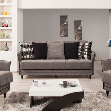 Bellina Design Sofa Bed | Floket Gray