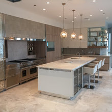 kitchen contemporary glam