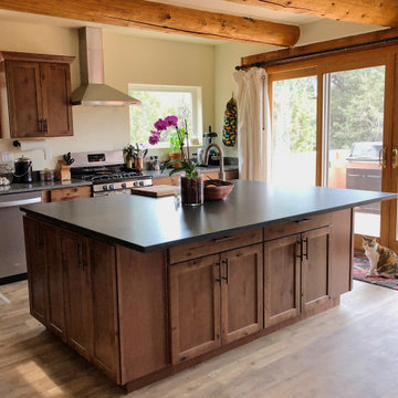 Knotty maple Kitchen Cabinet