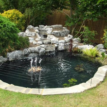 Fish ponds and fountains