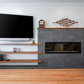 Coquitlam mid century modern renovation