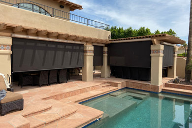 Inspiration for a southwestern patio remodel in Phoenix