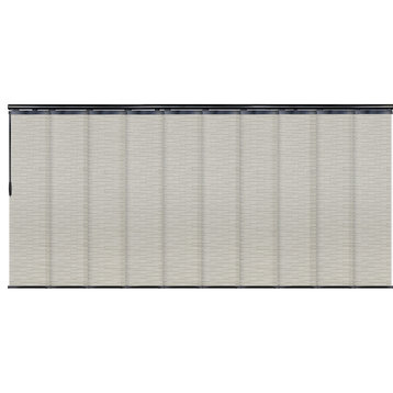 Eliana 10-Panel Track Extendable Vertical Blinds 120-218"W