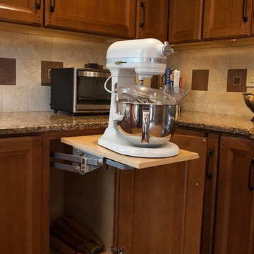 Quartersawn Oak Kitchen