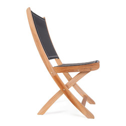 Wintons Teak Mendez Folding Chair - Outdoor Dining Chairs