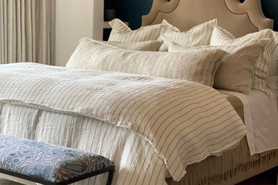 Inspiration for a mediterranean bedroom remodel in Other