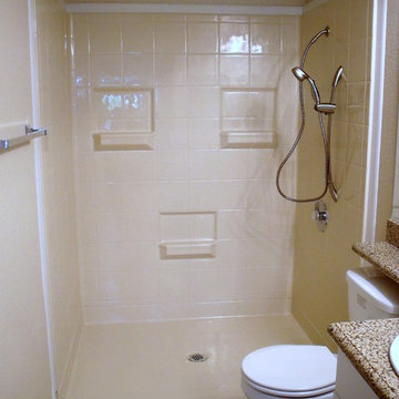 San Diego Fiberglass Roll-In Shower