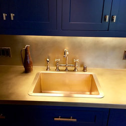 Burnished Brass Sink - Kitchen Sinks