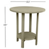 Phat Tommy Outdoor Pub Table, Tall Bar Height Poly Outdoor Furniture, Weather
