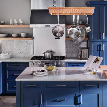 [Kitchen Cabinet] Maple, Blue