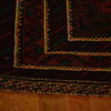 3'x7' Oriental Rug Runner, Hand Knotted 100% Wool Afghan Baluch Rug
