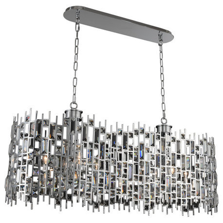 Fonseca 13x20" 8-Light Modern Island Light by Allegri