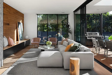 Inspiration for a living room remodel in Toronto