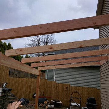Shed Style Timber Frame Patio Cover