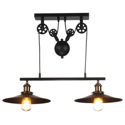 Industrial Chandeliers by Houzz