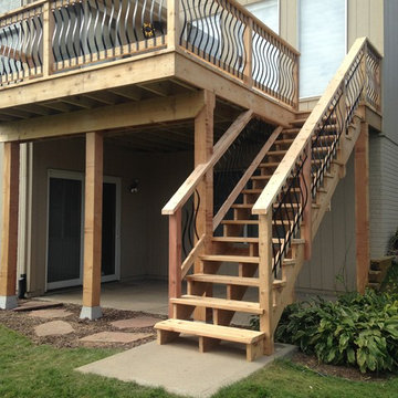 Beautiful Cedar Deck