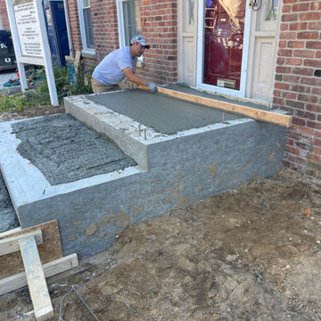 Great Neck Brick Vestibule