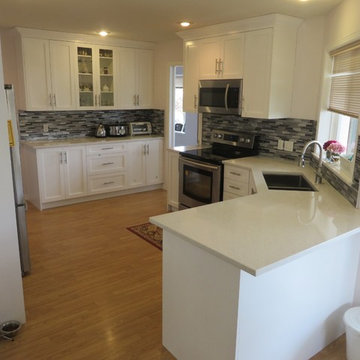 Contemporary White Shaker Kitchen