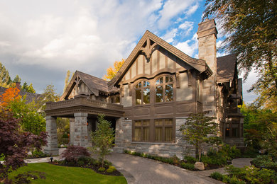 Example of a classic exterior home design in Vancouver