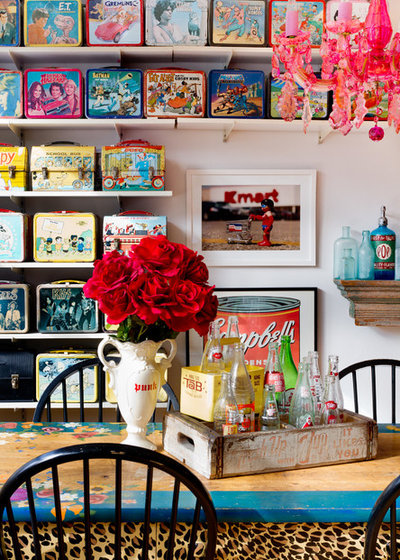 Eclectic Dining Room by Rikki Snyder