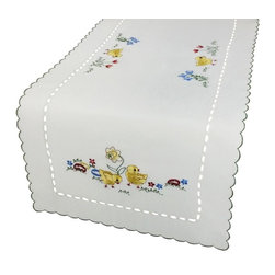 Xia Home Fashions - Easter Egg Hunt Table Runner - Table Runners
