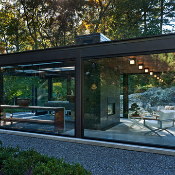 Glass House in the Garden