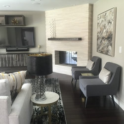 Family Room (After) - Indoor Fireplaces