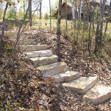 Flagstone Patios, Walkways, and Steps