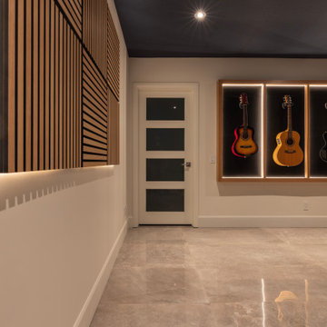 Salle de musique élégante
