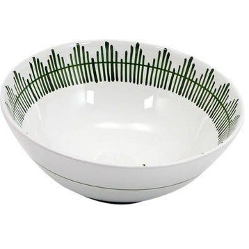 Salad Bowl GIARDINO Deruta Majolica Medium Ceramic Food-Safe