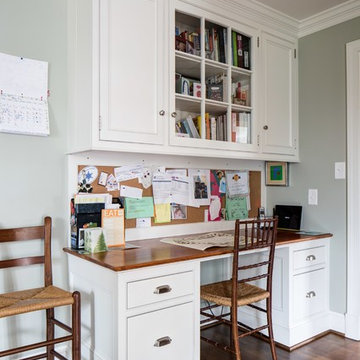 Kitchen for a 1930's remodel home Desk area