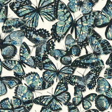 Powder room wallpaper