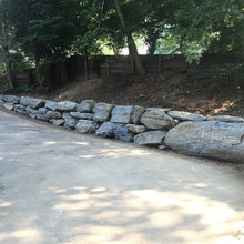 Rock/Boulder Retaining Walls