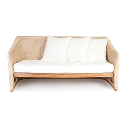 Wintons Teak Aston Loveseat - Outdoor Lounge Furniture