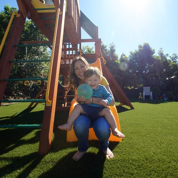 Playgrounds with Artificial Grass