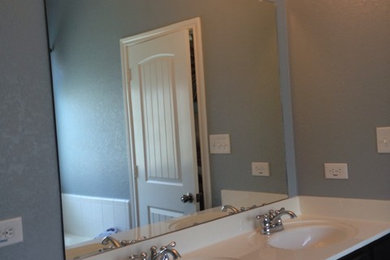 Framed bathroom mirrors