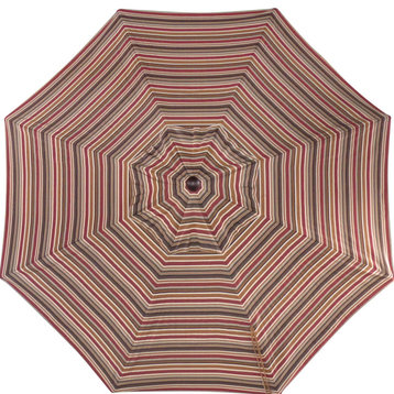 9' Signature Umbrella, Brannon Redwood, Regular Height