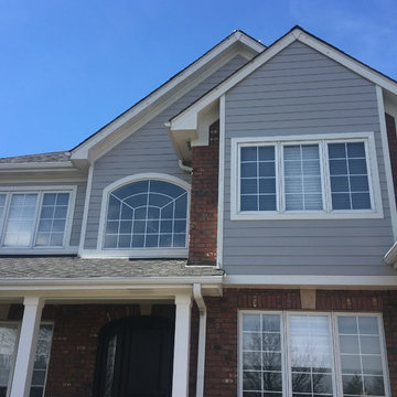 James Harsie lap siding , LP Smartside trim